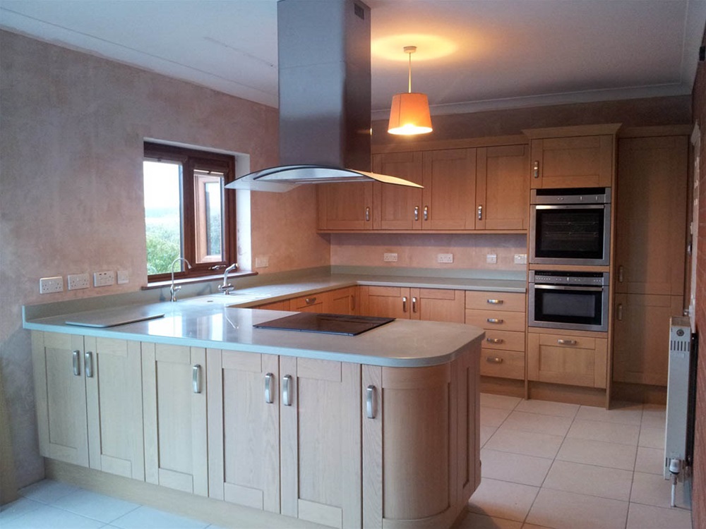 Kitchen installation in Suffolk home