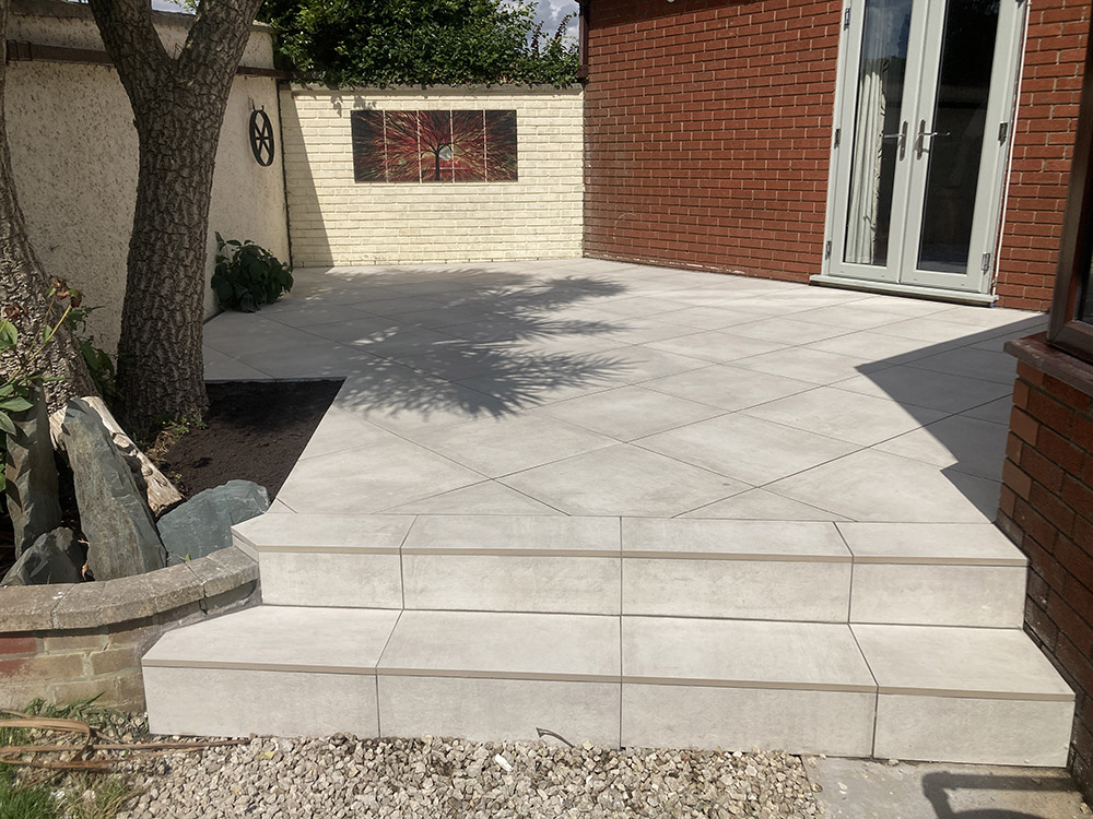 Landscaping - Patio Installation