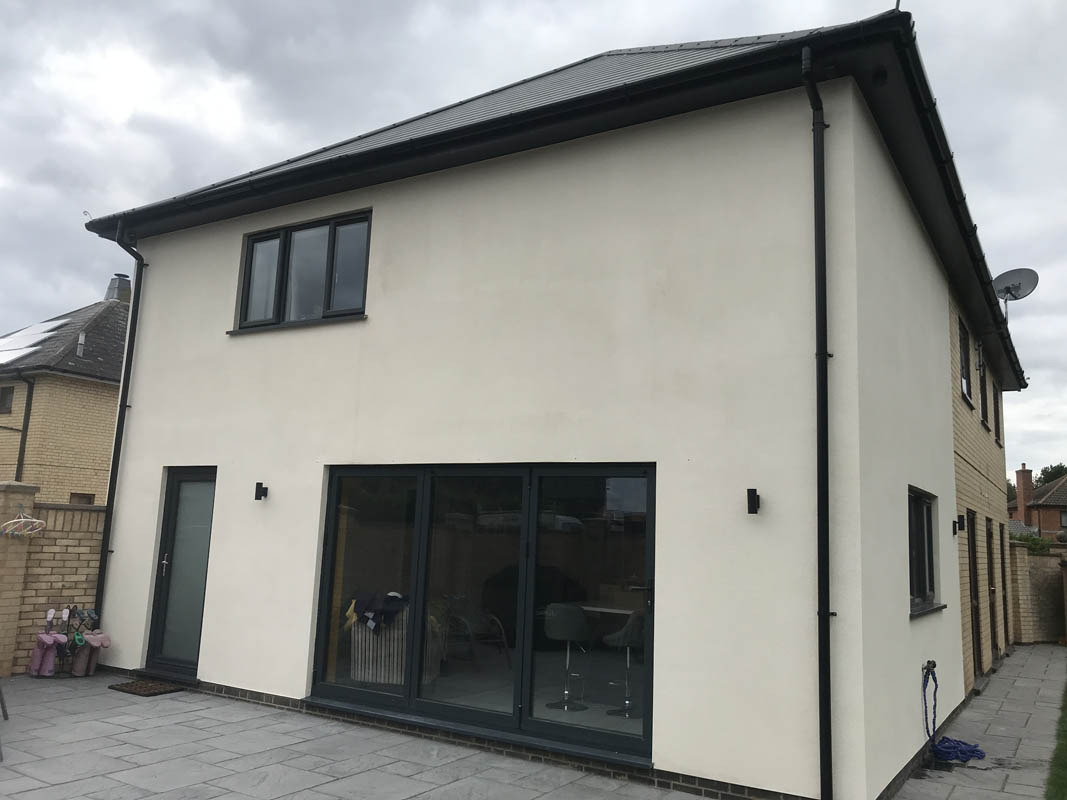 rear extension construction in Aldeburgh, suffolk