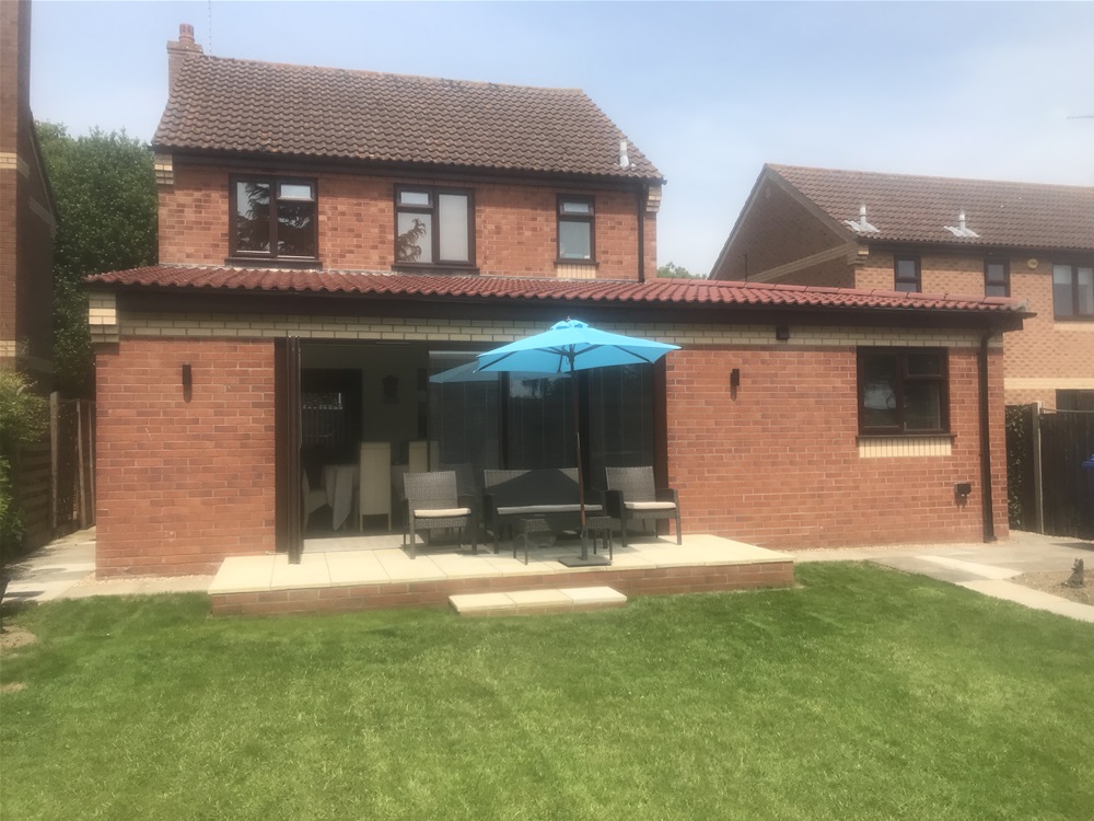 A beautiful house extension in Suffolk